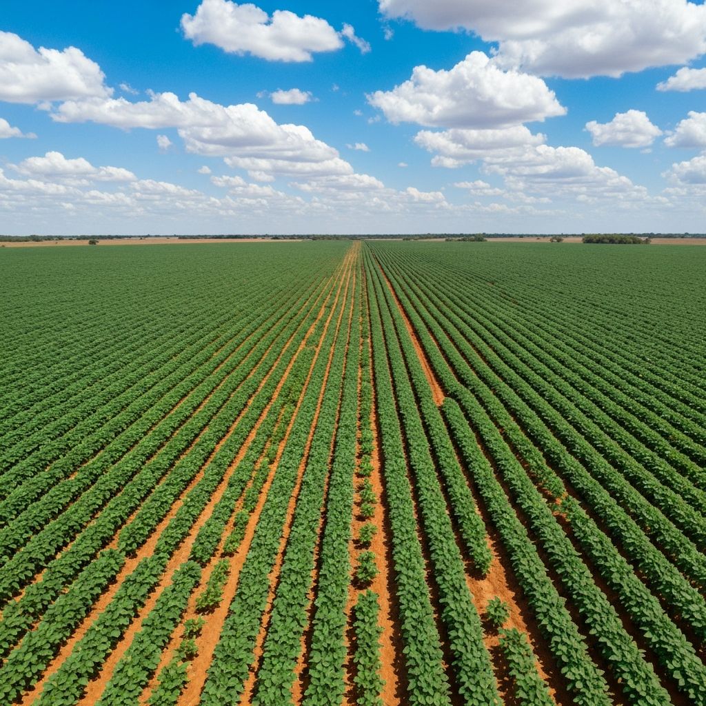 Plantação de soja em Mato Grosso